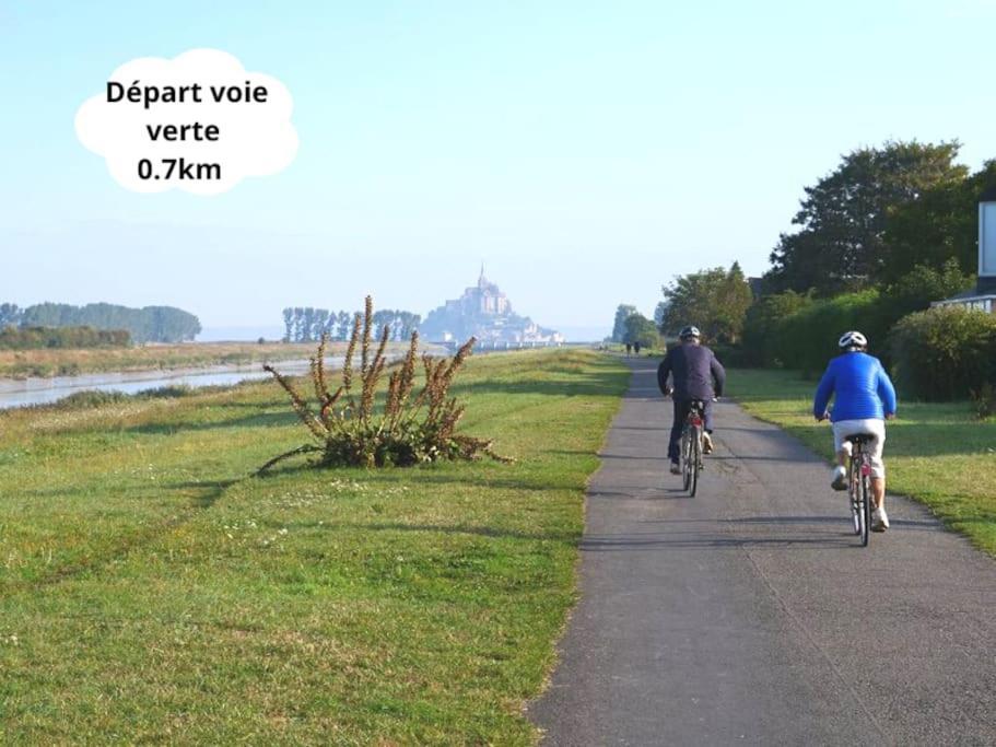 Gite De L'Abri-Cotier 14 Villa Pontorson Eksteriør billede